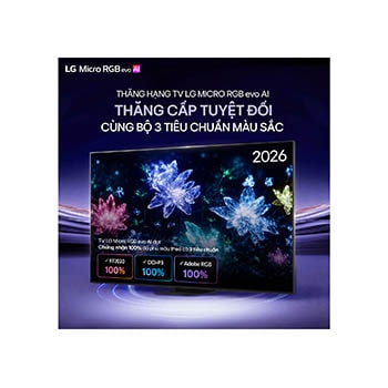 TV 4K LG Micro RGB evo AI MRGB95 2026 100 inch